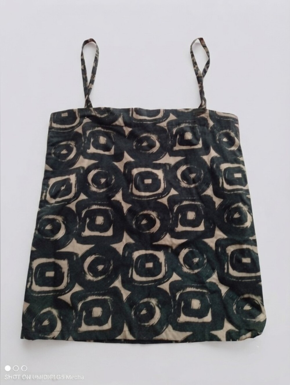 Abstract Artsy Modern Design Hand Crafted Small Tote